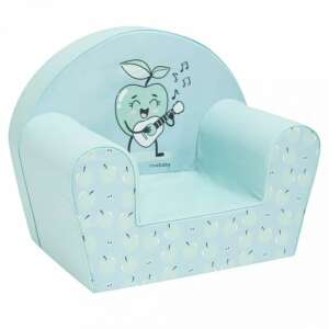 Детско дунапренено кресло, New Baby, ябълка, зелено
