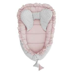 Babafészek kisbabák számára Minky Belisima Mouse rózsaszín 94920147 