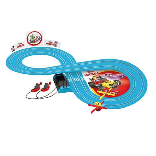 Carrera FIRST Mickey on Tour 2,4m autópálya Mickey és Daisy autókkal