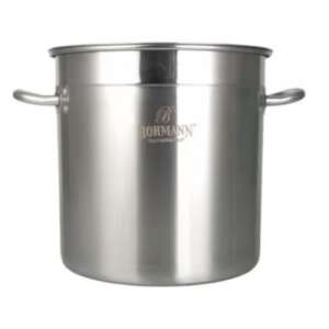 Rozsdamentes acél edény fedéllel és fogantyúkkal 14L 31X20CM