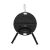 Home GR01 portable table top barbecue, charcoal, charcoal briquette, open or closed lid, 2 grills, 2 charcoal grids, 22 cm grill height from table 94761809