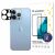 Wozinsky 9H tempered glass iPhone 15 Pro camera lens protector - black 94764830