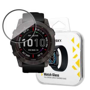 Wozinsky hibrid üveg Garmin Fenix 7X - fekete kerettel 94765646 - Wozinsky