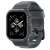 Spigen Rugged Armor Pro Apple Watch band, dark gray, 44/45mm, with carbon fiber accents