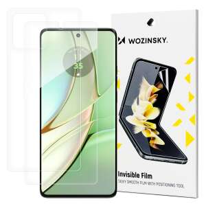 Wozinsky Invisible Film képernyővédő a Motorola Edge 40-hez, 2 db-os csomag - Wozinsky