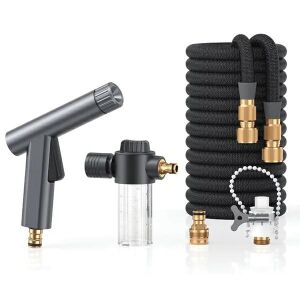 USAMS Autowaschdüsenset mit Schlauch und Zubehör - Autoladegeräte