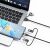 Cablu de încărcare USAMS U85 3 în 1 care conectează telefonul și laptopul