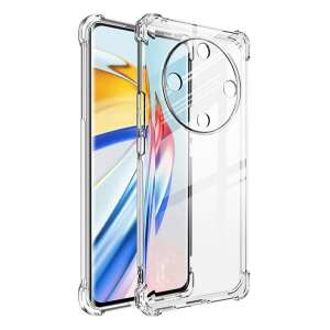 Átlátszó szilikon telefontok Honor Magic6 Lite 5G-hez, ütésálló, légpárnás sarkokkal - Imak