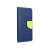 SAMSUNG A25 5G blue and lime green leather phone case, side view