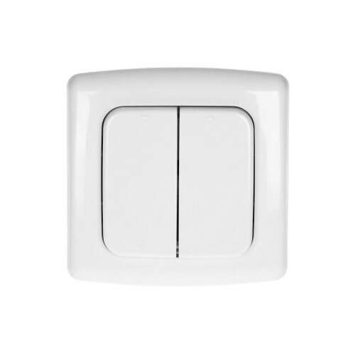 2-Channel Switch and Radio Transmitter for Wireless Control of Recessed Switches and Sockets (OR-SH-1751)