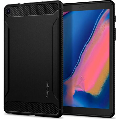 Spigen Rugged Armor Hülle für Samsung Galaxy Tab A 8.0 2019 - Winkelansicht