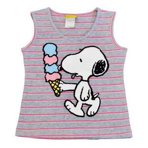 Pamut kislány trikó Snoopy mintával 94809146 "Minnie"  Gyerek trikó, atléta