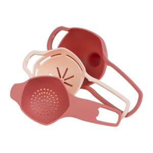 Bewello 3 în 1 Ustensile de bucătărie, piersică, set de 3 piese, sită, separator de gălbenuș, pâlnie, ustensile de bucătărie, accesorii de bucătărie - Bewello