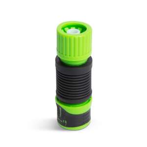 Green and black 1/2 inch flexible hose connector - Connector and Accessory