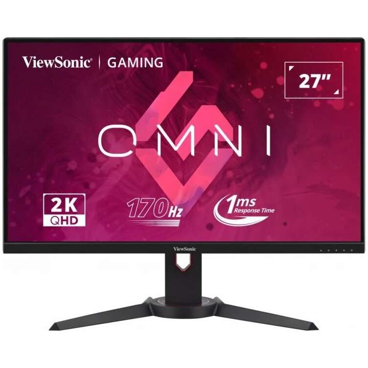 Viewsonic vx2780j-2k 27", ips led, qhd, dp/hdmi fekete gamer monitor