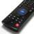 Pepita multifunction smart remote control with keyboard MX3, black, close-up view of the bottom side