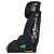 Auto sjedalica Kinderkraft Safety Fix i-Size Isofix, crna, pogled sa strane