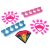 Accessories from Girl's DIY nail art set, toe separators and fake nails for manicure