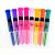 Set of Girl's DIY 3-in-1 nail polish pens in various colors, glitter nail art pens