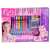 Girl's DIY 3 in 1 Nail Art Pens set with nail polish, glitter and drawing pen, includes nail stickers and tools for nail art