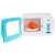 Play pretend microwave oven with open door and chicken inside, My Home brand
