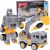 2 az 1-ben Átalakítható Kotrógép Robot Játék - 22cm 94813659