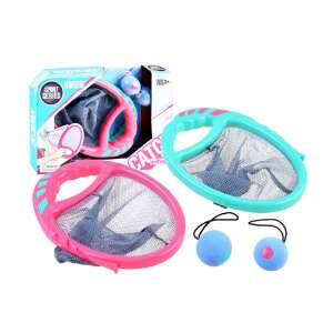 Joc de abilități cu prindere a mingii cu mingi de spumă, 2 plase și 2 mingi, Sport Series - Jocuri de îndemânare în aer liber