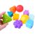 Colorful shapes for Formabeillesztő Kocka shape sorting toy