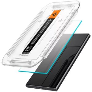 Spigen Glas.tR EZ Fit Samsung Galaxy S24 Ultra screen protector installation kit - Spigen Screen Protector
