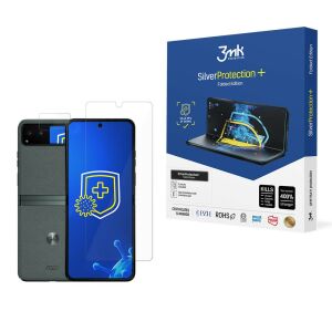 Folie de protecție ecran 3MK Silver Protection+ pentru Motorola Razr 2023/40 cu telefon și ambalaj - 3MK Folii protecție