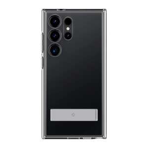 Spigen Ultra Hybrid S átlátszó telefontok állvánnyal Samsung Galaxy S24 Ultra készülékhez - Spigen