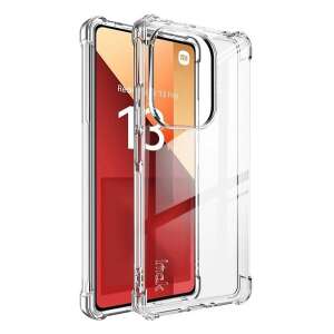 Átlátszó IMAK szilikon telefontok Xiaomi Poco M6 Pro LTE-hez, ütésálló, légpárnás sarkokkal - Imak