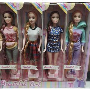 Barbie doll assortment, 4 different styles, long hair, gift for girls - Barbie Baba