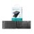 Devia összecsukható vezeték nélküli angol kiosztású Bluetooth billentyűzet - Devia Lingo Series Foldable Wireless Keyboard - fekete 94824690