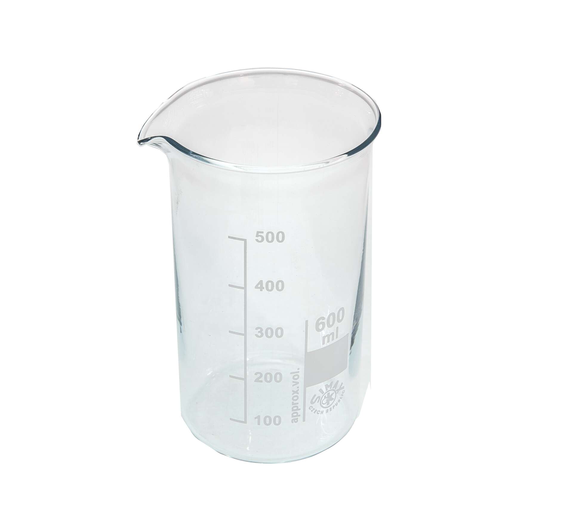 Wysokość zlewki 600ml