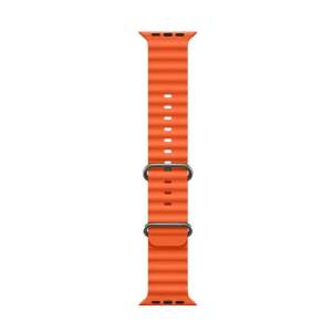 Forcell F-Design orange Apple Watch band, isolated - Smart watch strap