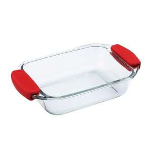 Bergner jenai glass bowl with silicone spout, 1,6 L, square BG-2001006