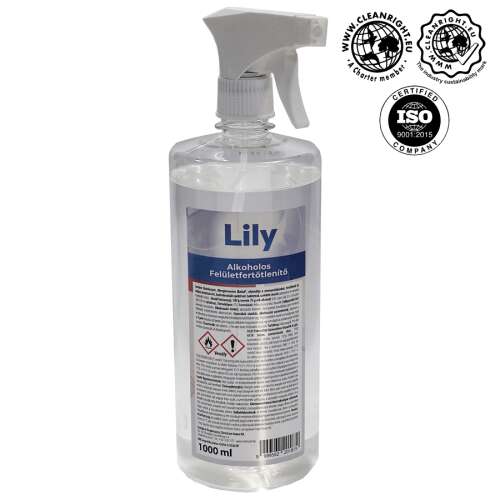 Lily alkoholos Felületfertőtlenítő spray 1l