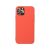 Forcell peach silicone case for Samsung Galaxy A35 5G. Back view.