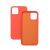 Forcell peach silicone case for Samsung Galaxy A35 5G. Interior and exterior view.