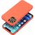 Forcell peach silicone case on Samsung Galaxy A35 5G. Protective phone cover.