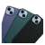 Black, green and purple matte TPU cases for Samsung Galaxy A53 5G