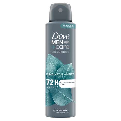 Dove Men+Care Advanced Deospray mit Eukalyptus- und Minzduft, 72 Stunden Schutz