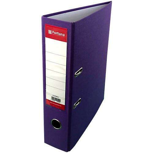 Lila Fortuna A4 gyűrűs mappá, 75mm gerinc