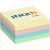 Sticky note pad STICK`N 76x76mm pastel mix 400 sheets 107117466