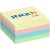 Sticky note pad STICK`N 76x76mm pastel mix 400 sheets 107117466