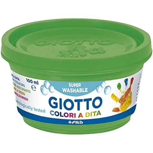 Giotto Grüne Fingerfarbe - 100ml Dose