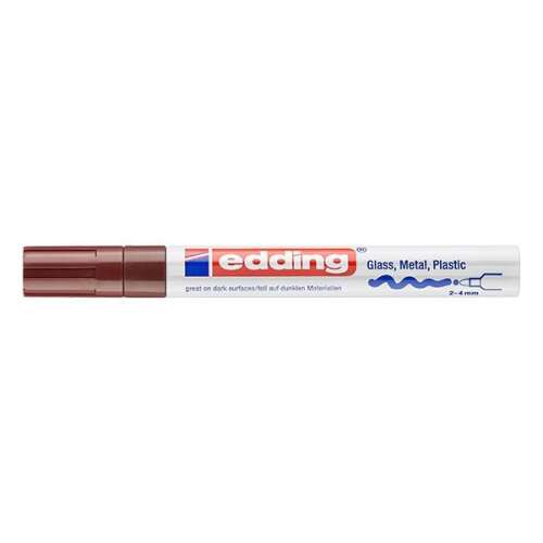 Lakkmarker EDDING 750 2-4mm barna 94832834 - Lakkmarker