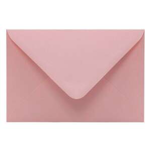 Rózsa színű boríték, KASKAD LC/6, 114x162mm, 25 db - Boríték