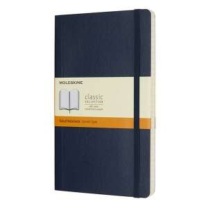 Moleskine Classic Collection Weiches Cover Liniertes Notizbuch, Saphirblau - Schreibwaren für das Büro